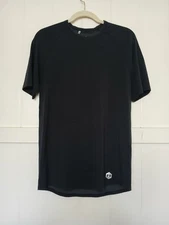 Under Armour Rush Celliant Heatgear Base Layer Shirt Mens S Black Short Sleeve 