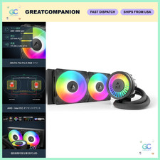 240mm AIO CPU Cooler - Liquid Freezer III Pro, RGB Water Cooling System, Quiet P