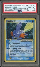 Pokemon Mudkip Gold Star EX Team Rocket Returns Ultra Rare Holo #107 PSA 8 on eBay