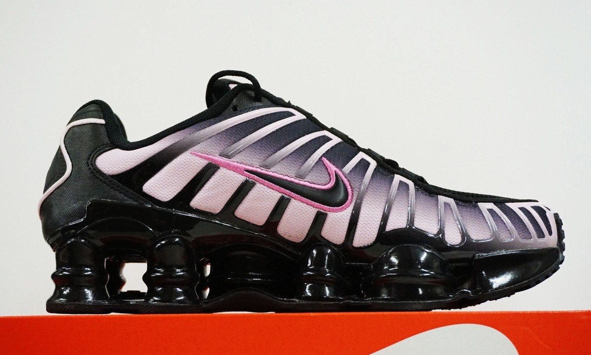 Nike WMNS Shox TL Y2K Black Playful Pink Running Workout Training