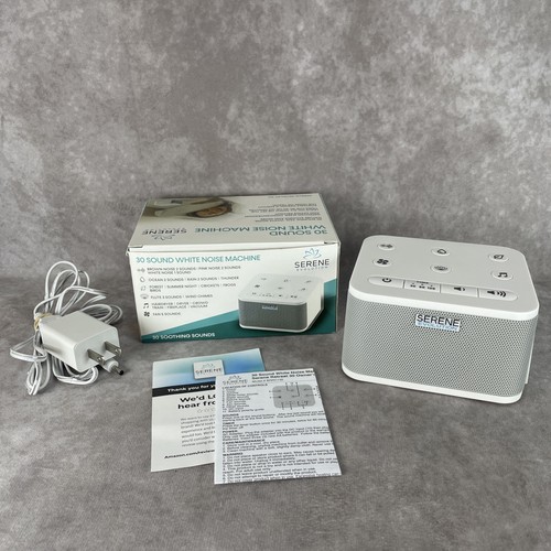 Serene Evolution Retreat 30 Sound White Noise Machine - Sleep Machine ...