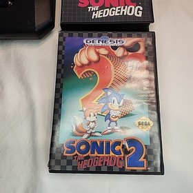 Sega Genesis Console MK-1631 Bundle 1 Controller 3 Games Sonic 1 2 Streets Rage