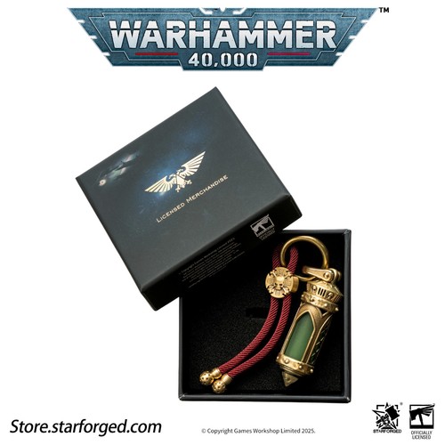 Pendentif reliquaire Starforged Warhammer 40K Space Marine Adeptus Martyrs Astartes - Photo 11/24