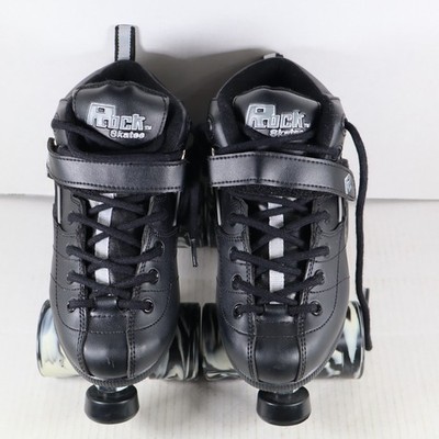 Sure Grip Rock Skates GT-50 Black Men s/Boys Size 6 Roller Skates Marbled Wheels
