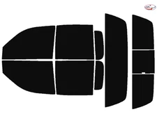 Computerized Custom PreCut 2Ply Window Tint Film Kit For 97-04 Dodge Dakota Crew