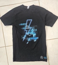 T-shirt Formula E Team Mercedes First All Electric Race Win Size S