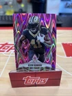 2025 Panini Phoenix Football Pink Seismic Alvin Kamara #22