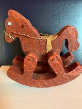 Toy Rocking Horse -composite material - 7  x7  , handmade