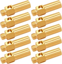 10PCS Brass Burner Jet Nozzle for Cast Iron Burner Propane Natural Gas