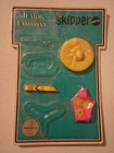 Vintage Barbie: SKIPPER Side Lights Pak ~ Yellow Beanie Hat, Belt, & Pink Purse