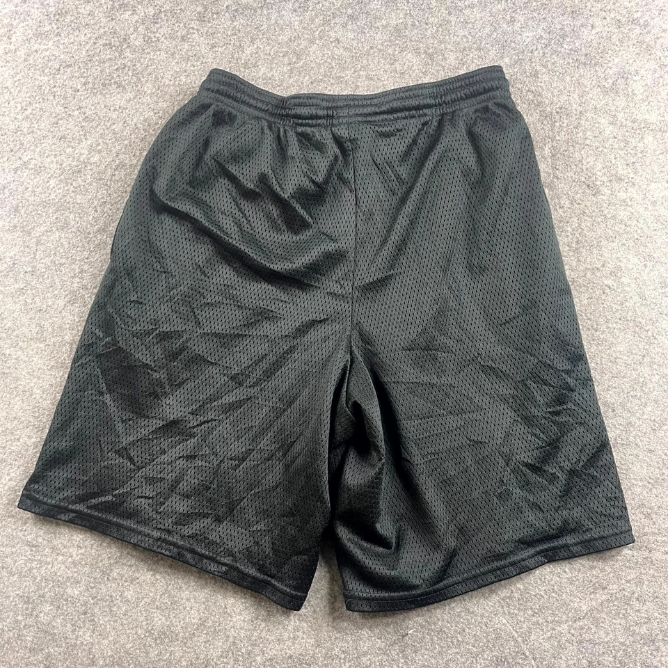 Champion Mens Basketball Shorts Small Black Mesh Activewear Drawstring Outdoor - image 2 of 4