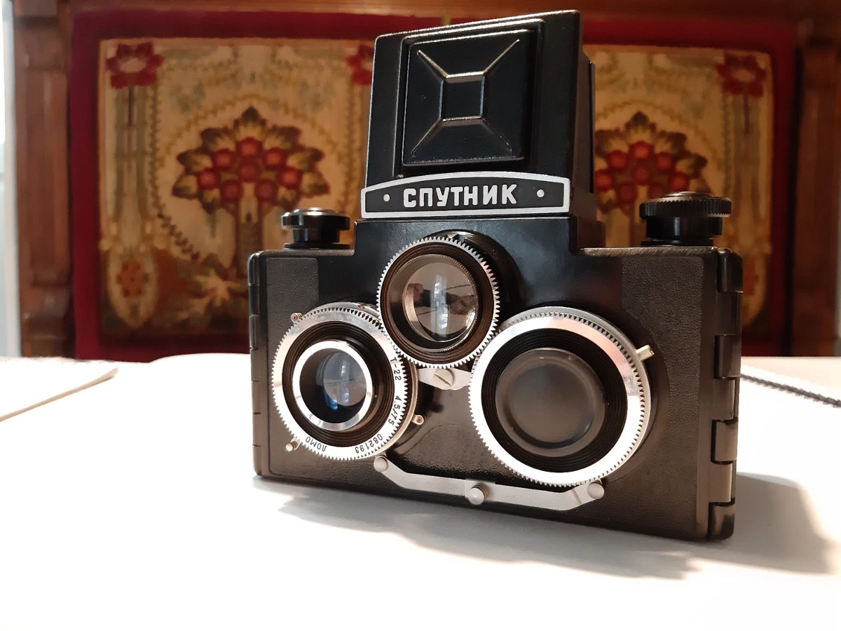Appareil Photo Stéréo Verographe #6086 – Objectifs Transpar F/6.3 75mm – 6x13 Cm