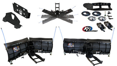 KFI 80'' Pro-V Snow Plow Kit Hydraulic Option 2026 Can Am Defender HD11/HD 11 MAX