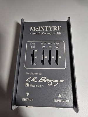 L.R.Baggs McINTYRE Acoustic Preamp/EQ (Open Box)