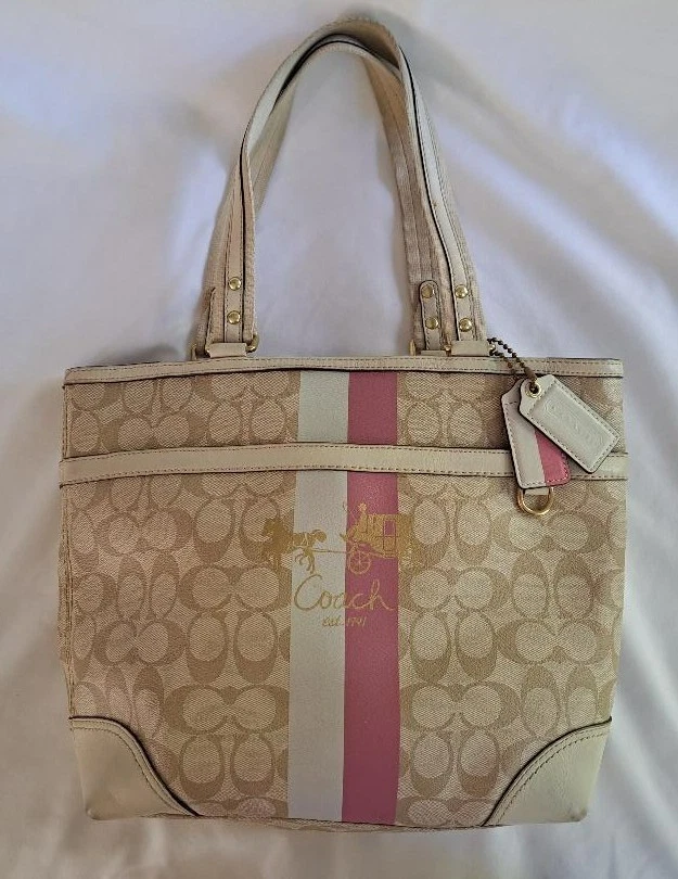 Coach Chelsea Tote Striped Bags & Handbags for Women for sale | eBay
