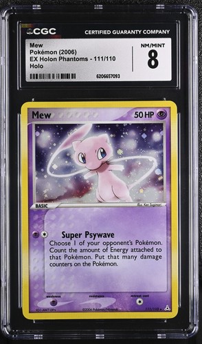 Mew graded CGC 8 for sale on eBay