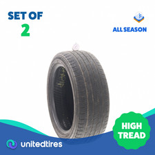 Set Of 2 Used 21550r17 Falken Sincera Sn250 As 95v - 8.532