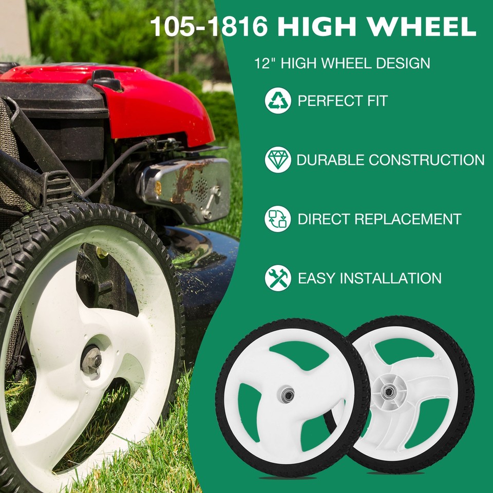 Toro 3200 Rear Rims 105-1816 Rear Lawn Mower Wheels For 12