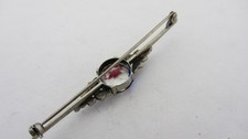 Broche Ancienne Argent Massif 925 - Art Déco / Nouveau - Création Mexique Ethnique