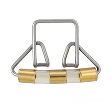 Wire Slide On Violin Mute Brass Steel Rubber Tubing Protection 4/4 3/4