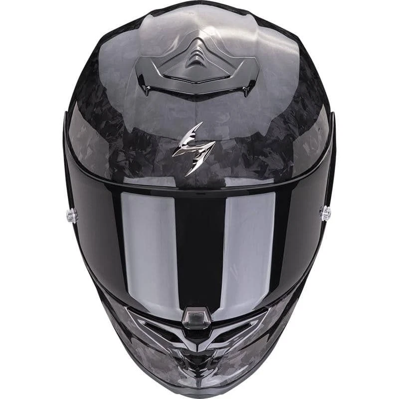SCORPION Casque Intégral EXO-R1 EVO CARBON AIR ONYX - Photo 3/4