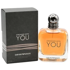 Stronger With You by Giorgio Armani cologne for men EDT 3.3  / 3.4 oz New in Box
