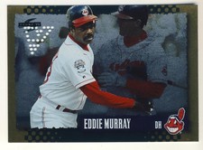 Eddie Murray 1995 Score Gold Rush Stamped/Redeemed w/ Inverted Stamp Authentic