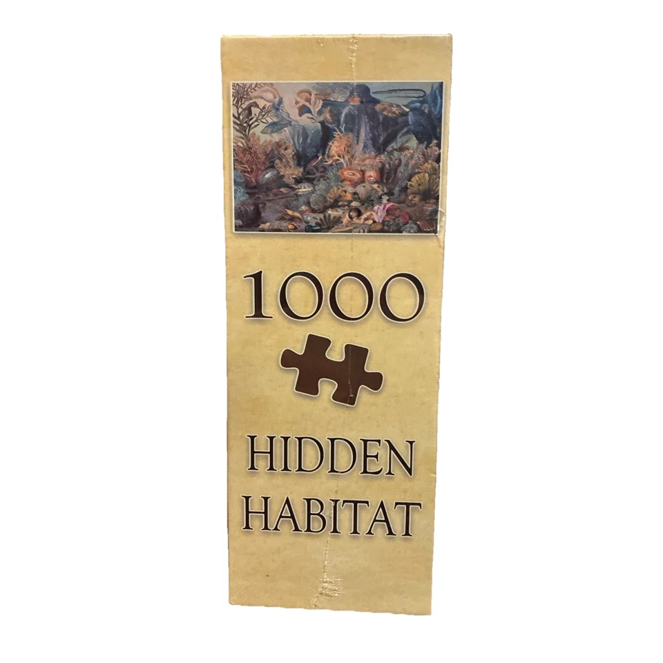 New, Sealed Montrose Biology Hidden Habitat 100o Pc Jigsaw Puzzle! - Image 4 of 4