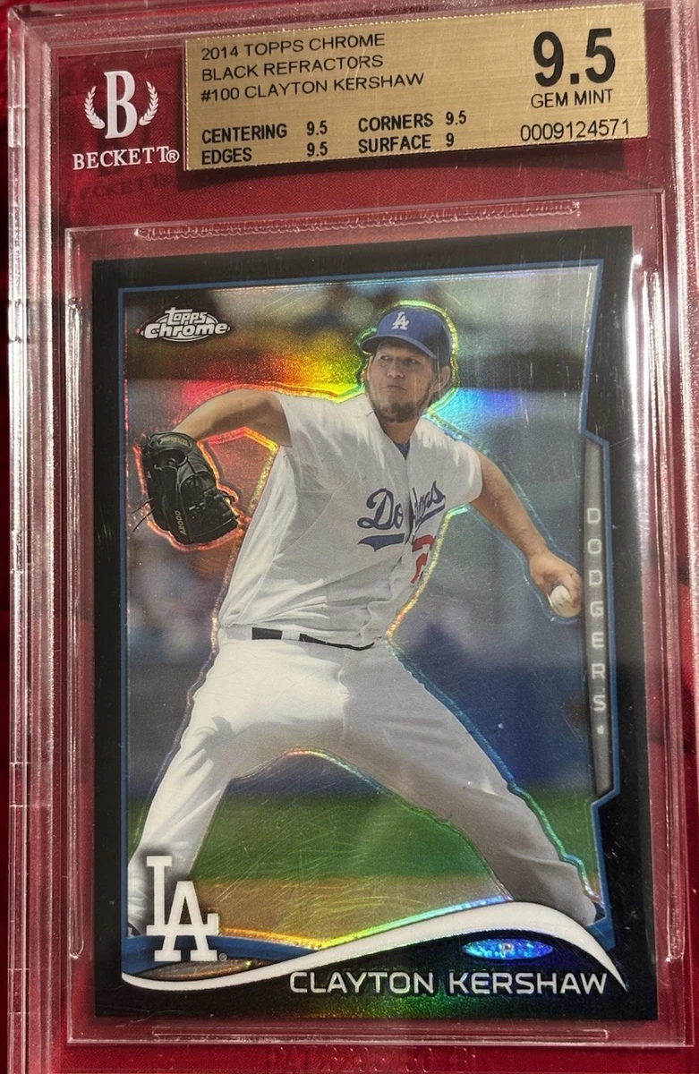 Clayton Kershaw Original Baseball Serial Numbered Sports Trading