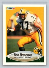Tony Mandarich 1990 Fleer #176
