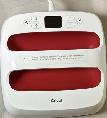 Cricut EasyPress 2 Clamshell Sublimation Press for T-Shirts 120V Digital Display
