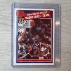 1984 United States Basketball Team #2 Michael Jordan USA Olympic Card 1984