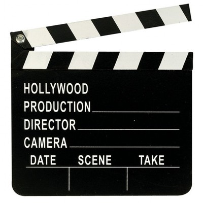 Holz Regisseure Hollywood Film Filme Party Dekoration Klappbrett Requisite