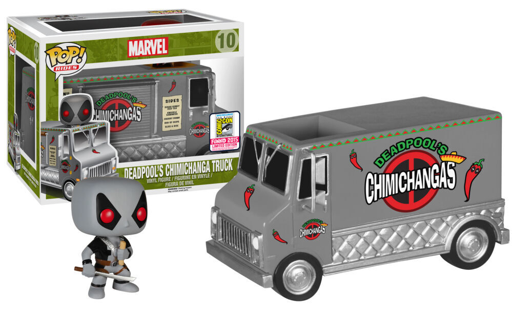 Funko Pop! Rides: Marvel - Deadpool (w/ Chimichanga Truck
