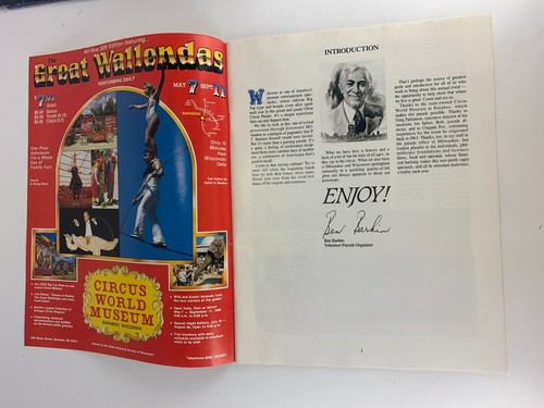 1988 Great Circus Parade Souvenir Program Wisconsin Wi CC - Picture 2 of 11