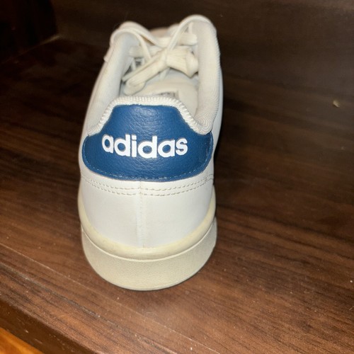 Adidas Damen Grand Court Sneaker Größe 9 blau und grün auf Streifen. Neat - Bild 9 von 13