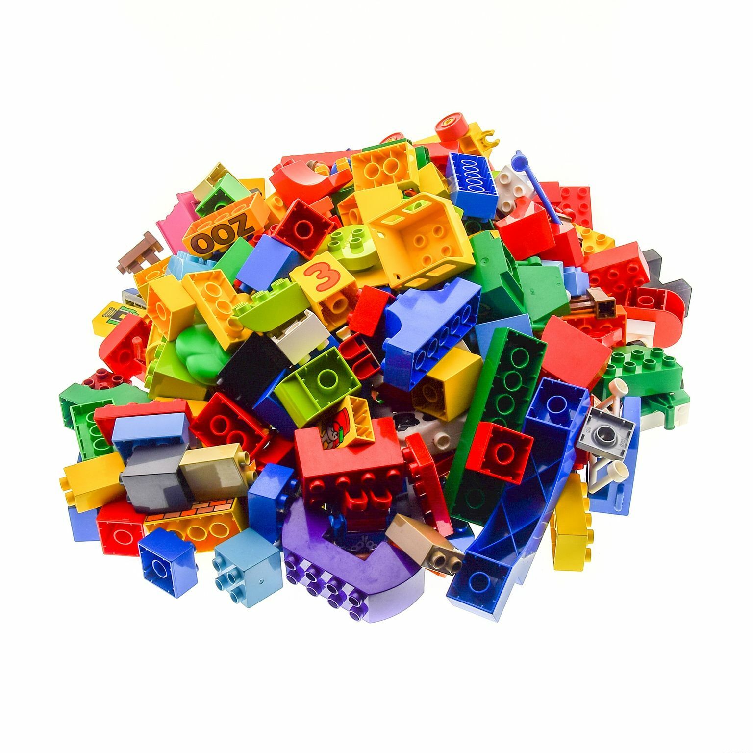 3 Kg Lego Duplo Building Bricks Special Bricks Bulk randomly mixed e.g. Plants