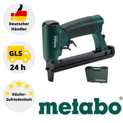 Metabo DKG80/16 Druckluft Tacker Druckluft- Klammergeräte/ - Nagler + Koffer 