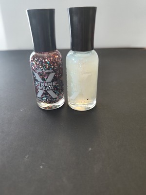 2-Sally Hansen Xtreme Wear Nail Polish #132 Glitter Glam#423 Confetti Craze