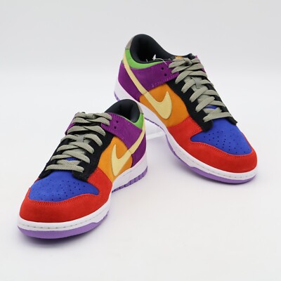 CT5050-500 Nike Dunk Low SP Viotech Crazy Rainbow Red Orange