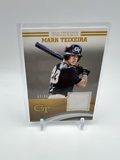 2016 Panini Georgia Tech Yellow Jackets Team Collection Mark Teixeira Patch /99