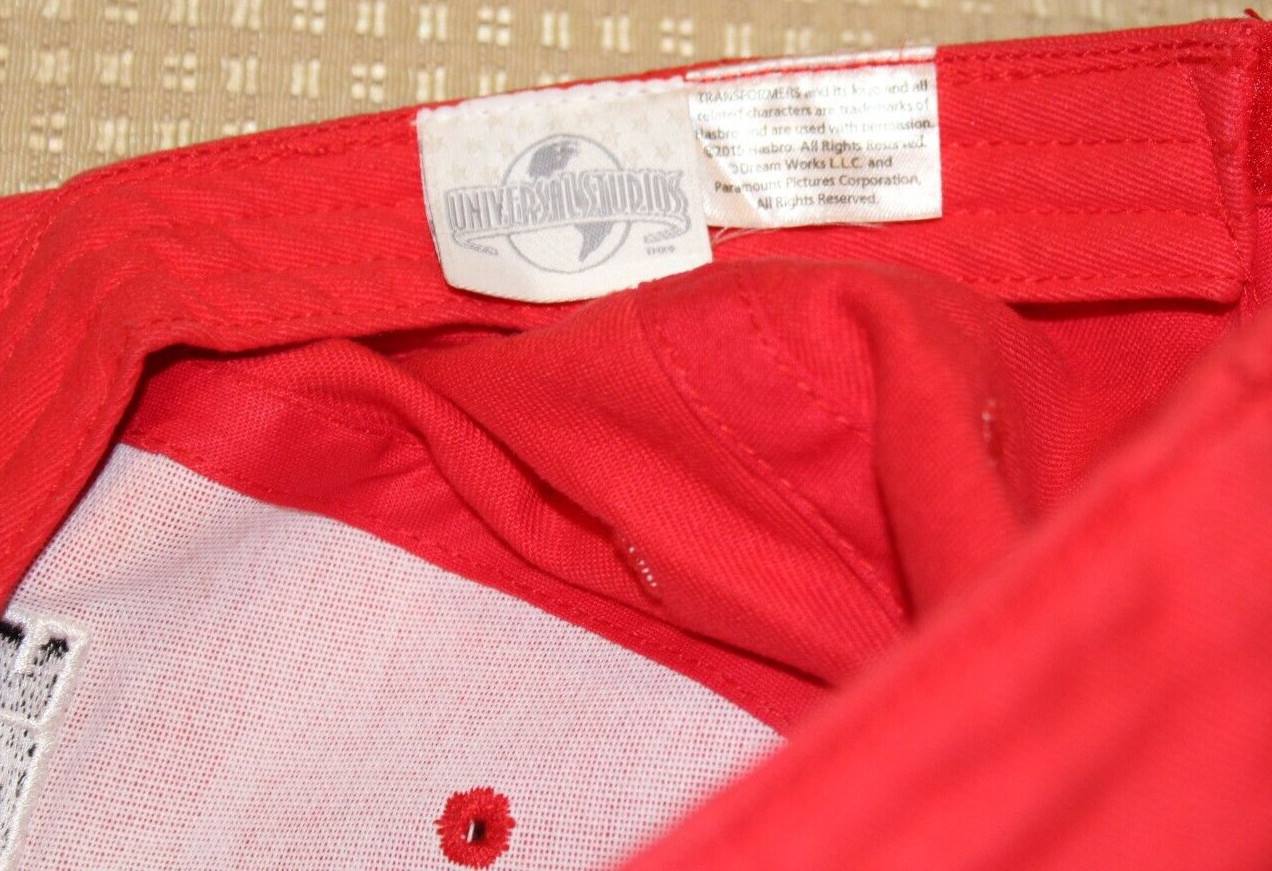 2015 Universal Studios Red Transformers Cap Hook … - image 3