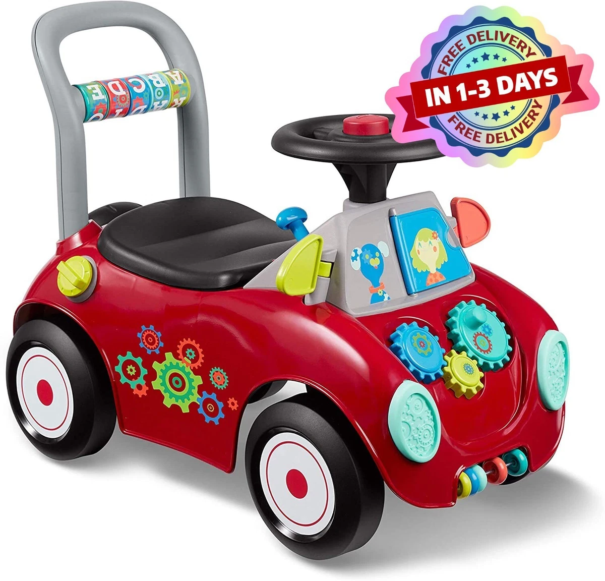 Carrito Buggy De Montar Para Bebes Ride One Con 17 Actividades