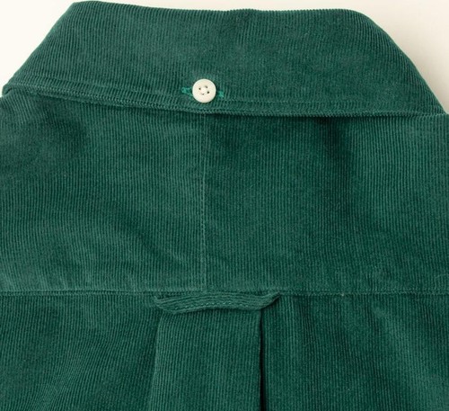 Camisa Oxford Clásica Gitman Vintage $235 Nueva Con Etiquetas Verde Esmeralda Pana AW24 XL - Imagen 4 de 6