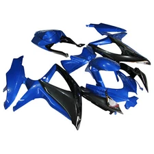 Motorcycle Fairing for SUZUKI 08 09 10 GSXR600/750 K8 Injection Aftermarket Blue