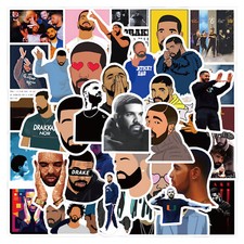 120pcs Drake Stickers For Phone Case Water Bottles Laptop Waterproof Funny 120pcs Drake Stickers For Phone Case Water Bottles Laptop Waterproof Funny