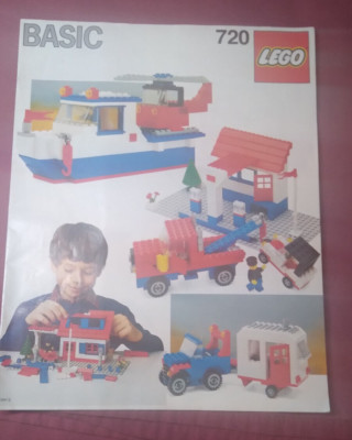 LEGO Instruction Manual Only 720 Basic Building Set No Bricks
