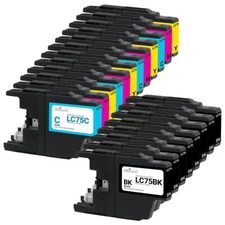 LC71 LC75 LC79 Ink Cartridges For Brother MFC-J425W J430W J435W DCP-J525W Lot