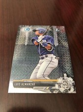 2017 1st Bowman Chrome Mega Box Refractors #BCP8 Luis Almanzar *Mint* Qty