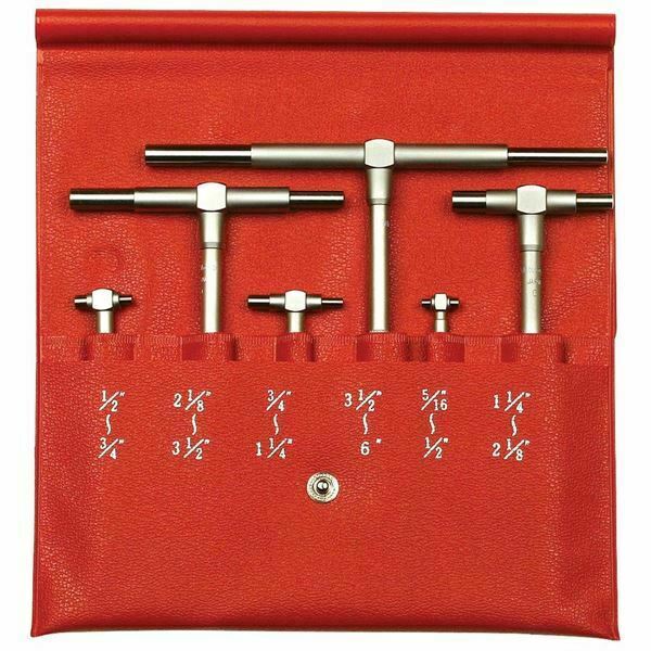 Mitutoyo 155-903 Telescopic Gauge Set 6 Piece - Gray